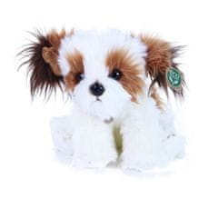 Rappa Plyšový pes shih tzu sedící 28 cm