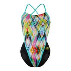 Michael Phelps plavky CANDY LADY MULTICOLOR/BLACK OPEN BACK dámské DE40 (FR42)