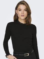 ONLY Dámské triko ONLLESLIE Regular Fit 15277888 Black (Velikost M)