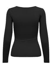 ONLY Dámské triko ONLEA Standard Fit 15302647 Black (Velikost L)