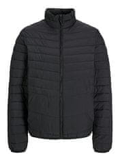 Jack&Jones Plus Pánská bunda JJESTATE 12258998 Black (Velikost 5XL)