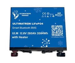 Ultimatron France | ULTIMATRON ULM-12-280H 12,8V 280Ah s vyhříváním SMART BMS