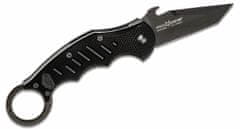 Fox Knives FX-597 THE DART kapesní nůž - karambit 6,5 cm, celočerná, G10, hliník