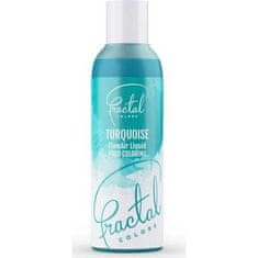 Airbrush barva tekutá Fractal - Turquoise (100 ml)