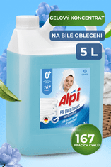 GRASS Alpi White gel - gelový koncentrát na bílé prádlo, 5 kg