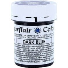 Barva do čokolády na bázi kakaového másla Dark Blue (35 g)