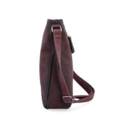 INDEE vínová kabelka crossbody 6317 BO