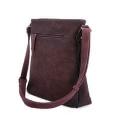 INDEE vínová kabelka crossbody 6317 BO