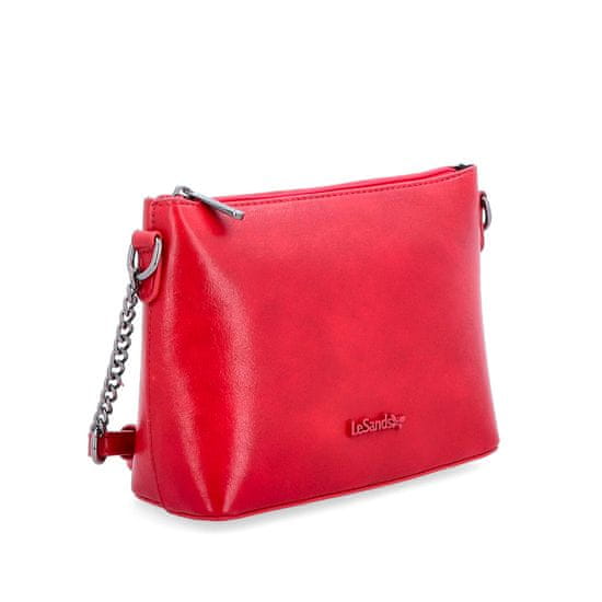 Le-Sands červená kabelka crossbody 7708 CV