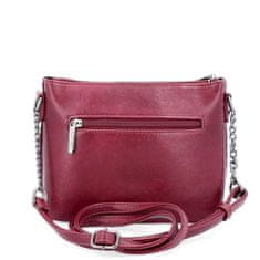 Le-Sands vínová kabelka crossbody 7708 BO