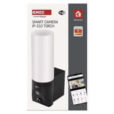 Emos GoSmart Venkovní otočná kamera IP-310 TORCH s Wi-Fi a světlem, černá