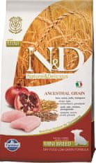 N&D ANCESTRAL GRAIN Dog LG Chicken, Spelt, Oats & Pomegranate Puppy Mini 800 g