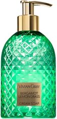 Vivian Gray Krémové tekuté mýdlo na ruce Bergamot & Lemongrass (Cream Soap) 300 ml