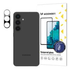 WOZINSKY Wozinsky Tvrzené sklo na kameru 9H pro Samsung Galaxy S24 Plus - Černá KP32883