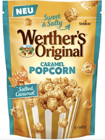 Storck STORCK Werther's Original Caramel Popcorn Salted Caramel 140g