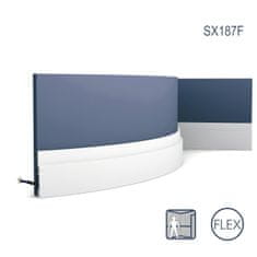 ORAC Ohebné lemovací lišty Orac Decor MODERN SX187F styl moderna 2 m