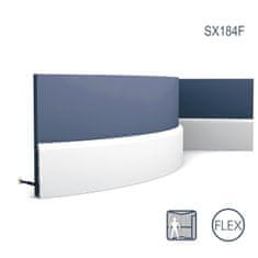 ORAC Ohebné lemovací lišty Orac Decor AXXENT SX184F styl moderna 2 m