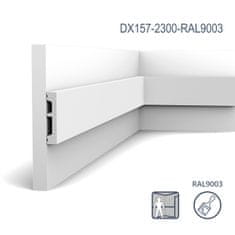 ORAC Dveřní obložky Orac Decor AXXENT DX157-2300-RAL9003 styl moderna 2,3 m