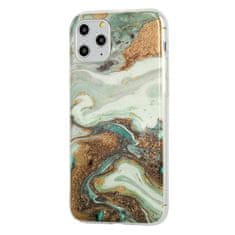 FORCELL Pouzdro na mobil Marble Glitter pro Xiaomi Redmi 9