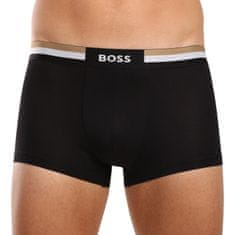 BOSS 3PACK pánské boxerky černé (50516542 001) - velikost XXL