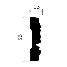 Profhome Decor Nástěnná lemovací lišta Profhome 151339 styl rokoko / baroko 2 m