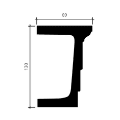 Profhome Decor Architráv Profhome 126002 styl moderna 2 m