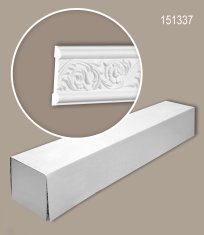 Profhome Decor Nástěnné lemovací lišty Profhome 151337 1 karton s 18 ozdobnými lištami 36 m