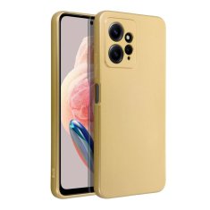 Xiaomi Obal / kryt na Xiaomi Redmi NOTE 12 4G zlatý - METALLIC Case