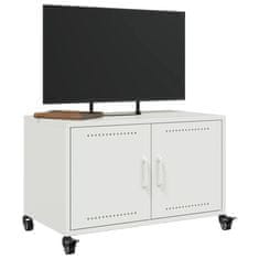 Vidaxl TV skříňka bílá 68 x 39 x 43,5 cm ocel