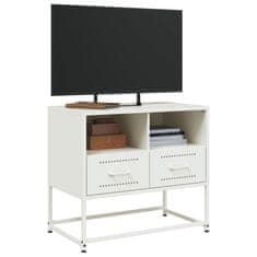 Vidaxl TV skříňka bílá 68 x 39 x 60,5 cm ocel