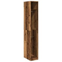 Vidaxl Šatní skříň old wood 30 x 50 x 200 cm kompozitní dřevo