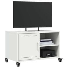 Vidaxl TV skříňka bílá 68 x 39 x 43,5 cm ocel