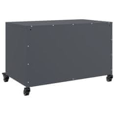 Vidaxl TV skříňka antracitová 68 x 39 x 43,5 cm ocel