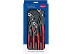 Knipex Instalatérské SIKO kleště, 180/250/300 mm, 3 ks - Knipex Cobra 00 20 09 V02