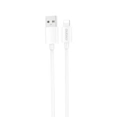 DUDAO L4SL USB-A/Lightning kabel, 2A, 1m - Bílá KP32936