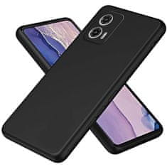 IZMAEL Silikonové pouzdro Soft Case pro Motorola Edge 50 Fusion - Černá KP32916