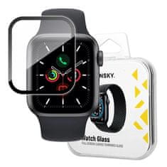 WOZINSKY Wozinsky ochranné sklo na hodinky pro Apple Watch 6 40mm/Watch 5 40mm/Watch 4 40mm/Watch SE - Černá KP32940