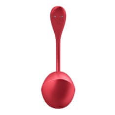 Satisfyer Satisfyer Shiny Petal APP (Red), vibrační vaginální vajíčko