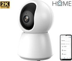 iGET iGET HOME Camera CS4 White - WiFi 2K IP kamera, noční vidění, audio, RJ45, auto tracking