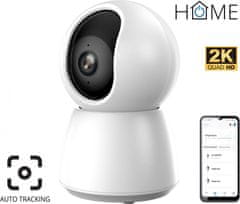 iGET iGET HOME Camera CS4 White - WiFi 2K IP kamera, noční vidění, audio, RJ45, auto tracking