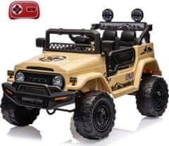 MILLY MALLY Elektrické autíčko Milly Mally Toyota FJ Cruiser Khaki