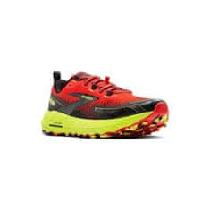 Brooks Boty běžecké 42.5 EU Cascadia 18 Cherry Tomato-lime-black