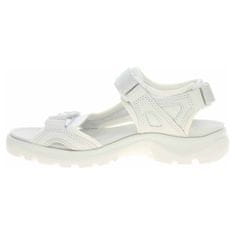 Ecco Sandály bílé 40 EU White-iridescent