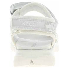 Ecco Sandály bílé 40 EU White-iridescent