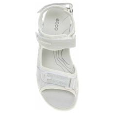 Ecco Sandály bílé 40 EU White-iridescent