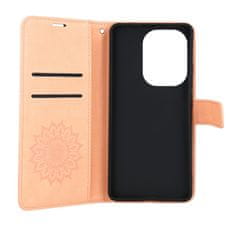 Mezzo Pouzdro Xiaomi Redmi Note 13 Pro knížkové Mandala meruňková 126375