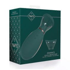 Shots Toys Enhance Rechargeable Vulva and Breast Pump Green Stimulátor vulvy, klitorisu a bradavek