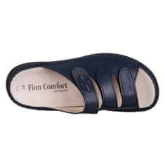 FINN COMFORT Pantofle černé 42 EU Kos Navy Platin Florentin