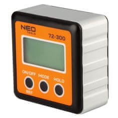 NEO TOOLS Úhloměr digitální, LCD displej, 0-90° - NEO tools 72-300