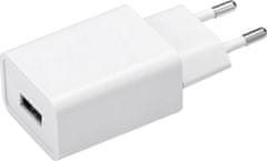 Helmer univerzální USB napájecí adaptér/ 2A/ 5V/ USB/ bílý